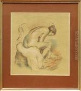 Various Nude Scenes by Pierre Auguste Renoir