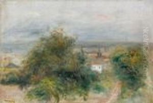Paysage A Essoyes by Pierre Auguste Renoir