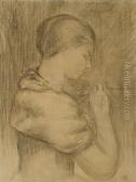 Femme Se Coiffant - view 1
