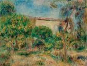 Paysage, La Maison Vue De La Ferme