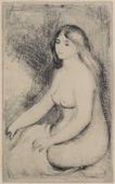Baigneuse Assise. - view 1