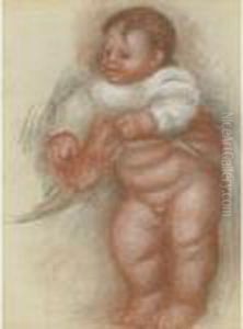 Enfant Nu Debout by Pierre Auguste Renoir