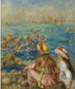 Baigneuses by Pierre Auguste Renoir