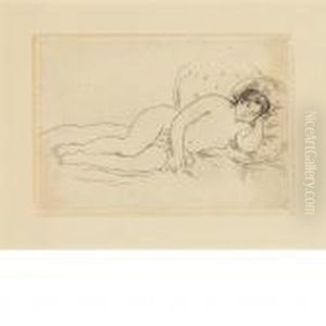 Femme Nue Couchee by Pierre Auguste Renoir