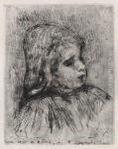Claude Renoir,
De Trois-quarts Adroite by Pierre Auguste Renoir