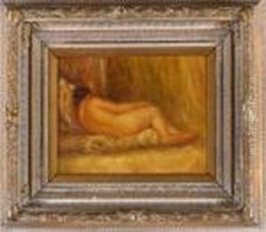 Reclining Nude by Pierre Auguste Renoir