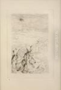 Sur La Plage by Pierre Auguste Renoir