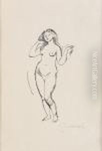 Femme Nue by Pierre Auguste Renoir