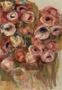 Anemones by Pierre Auguste Renoir