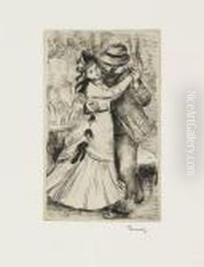 La Danse A La Campagne,
2e Planche by Pierre Auguste Renoir
