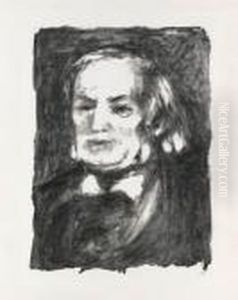 Richard Wagner by Pierre Auguste Renoir
