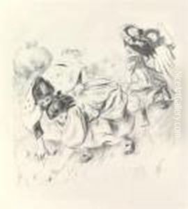 Enfants Jouant A La Balle by Pierre Auguste Renoir