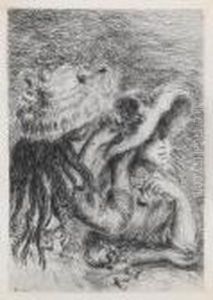 Le Chapeau Epingle, Third Plate by Pierre Auguste Renoir