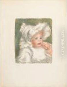 L'enfant Au Biscuit (jean Renoir) by Pierre Auguste Renoir