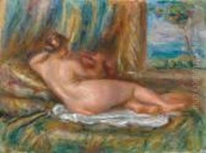Nu Couche (odalisque Couchee) by Pierre Auguste Renoir