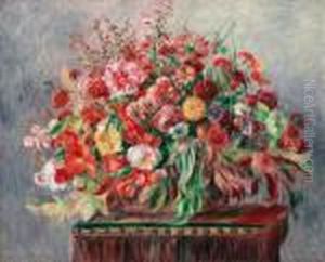 Corbeille De Fleurs by Pierre Auguste Renoir