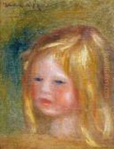 Tete D'enfant by Pierre Auguste Renoir