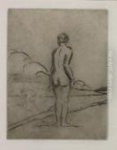 "desnudo" by Pierre Auguste Renoir