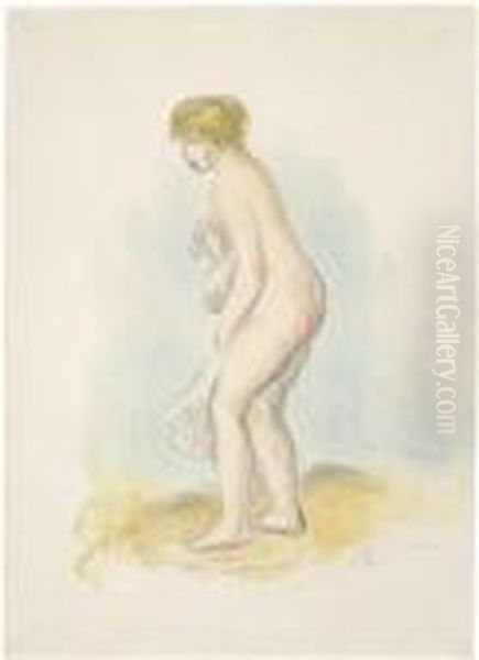 Baigneuse Debout, En Pied - view 1