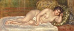 Femme Nue Couchee, Gabrielle by Pierre Auguste Renoir