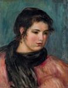 Gabrielle A L'echarpe Noire
