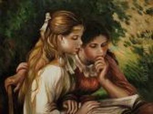 La Lecture by Pierre Auguste Renoir