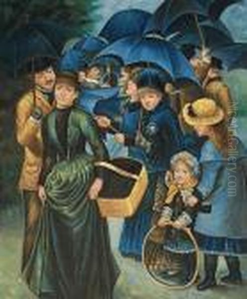 The Umbrellas - view 1