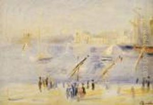 Vieux Port A Marseille by Pierre Auguste Renoir
