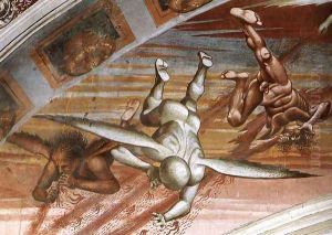 Apocalypse (detail-1) 1499-1502 by Francesco Signorelli
