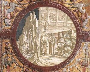 Dante and Virgil Entering Purgatory 1499-1502 by Francesco Signorelli