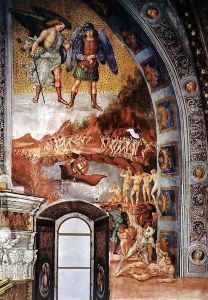 The Damned Being Plunged into Hell 1499-1502 by Francesco Signorelli