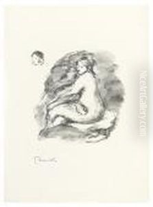 Femme Nue Assise. Femme Nue Assise.