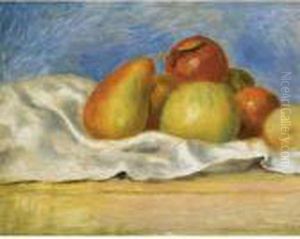 Nature Morte Aux Pommes Et Poires