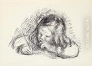 Le Petit Garcon Au Porte-plume by Pierre Auguste Renoir