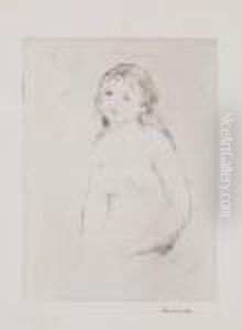 Jeune Femme by Pierre Auguste Renoir
