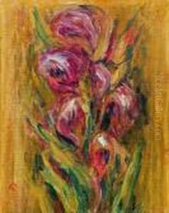 Gladiolen by Pierre Auguste Renoir