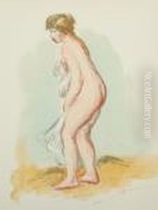 Baigneuse Debout by Pierre Auguste Renoir
