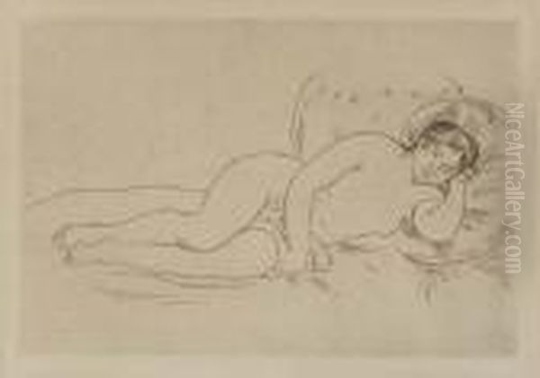 Femme Nue Couchee - view 1