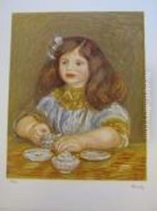 Portrait De Fille.