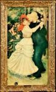 Bal A Bougival by Pierre Auguste Renoir