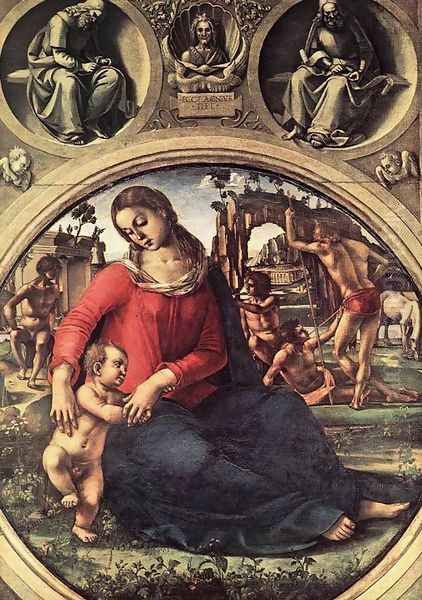 Madonna and Child c. 1490 - view 1