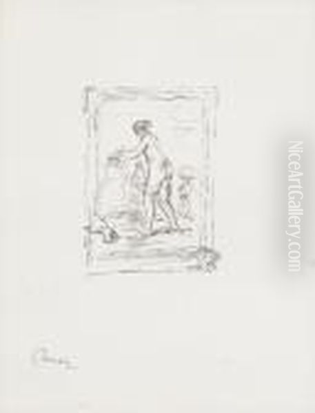 Femme Au Cep De Vigne. - view 1