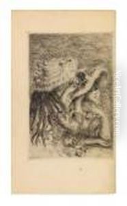 Le Chapeau Epingle (3e Planche) by Pierre Auguste Renoir