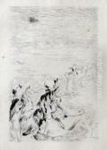 Sur La Plage by Pierre Auguste Renoir
