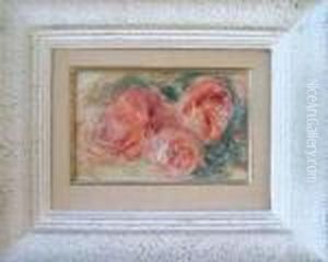 Trois Roses by Pierre Auguste Renoir