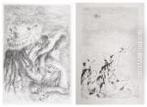 Sur La Plage
And
La Chapeau Epingle by Pierre Auguste Renoir