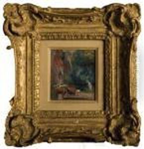 Animaux Dans Le Sous-bois by Pierre Auguste Renoir