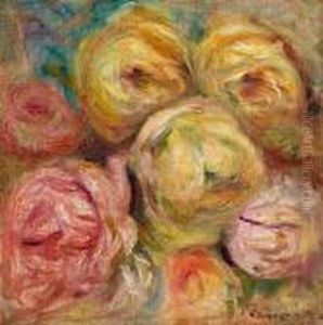 Roses. by Pierre Auguste Renoir