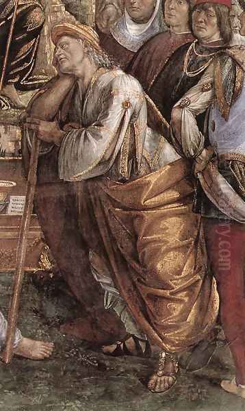Moses's Testament and Death (detail-1) 1481-82 - view 1