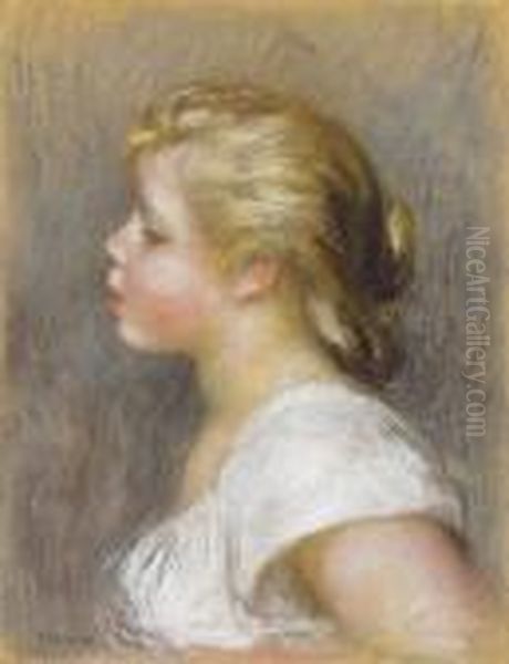 Jeune Fille De Profil - view 1